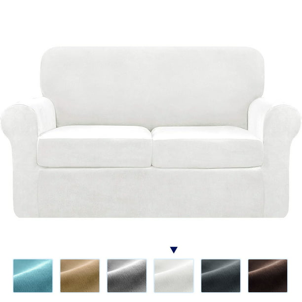 Stretch Sofa Cover Slipcover, Sofa Slipcover With Separate Back Cushion Covers