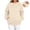 Beige|No Hood, variant on Maternity Clothes Women Sweatshirts Loose Soft Zip-Breastfeeding Nursing Pullover Sweater Hoodie (L, Navy|No Hood)