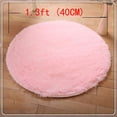 thumbnail image 2 of FUTATA Super Soft Fluffy Floor Rug Washable Shag Rug Shaggy Area Rug Bedroom Dining Room Anti-skid Carpet Yoga Mat Child Play Mat, 2 of 5