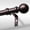 Antique Bronze-36''-122'' (1 Pack), variant on Red Bronze Curtain Rod 36-91 Inch 1 Adjustable Heavy Duty Rods For Windows Decorative Modern Window Telescopic Splicing Metal Drapery Pole Easy Installation