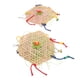 thumbnail image 5 of Juguetes trituradores para loros Bling Bling 2 piezas colgantes de madera y bambú, 5 of 12