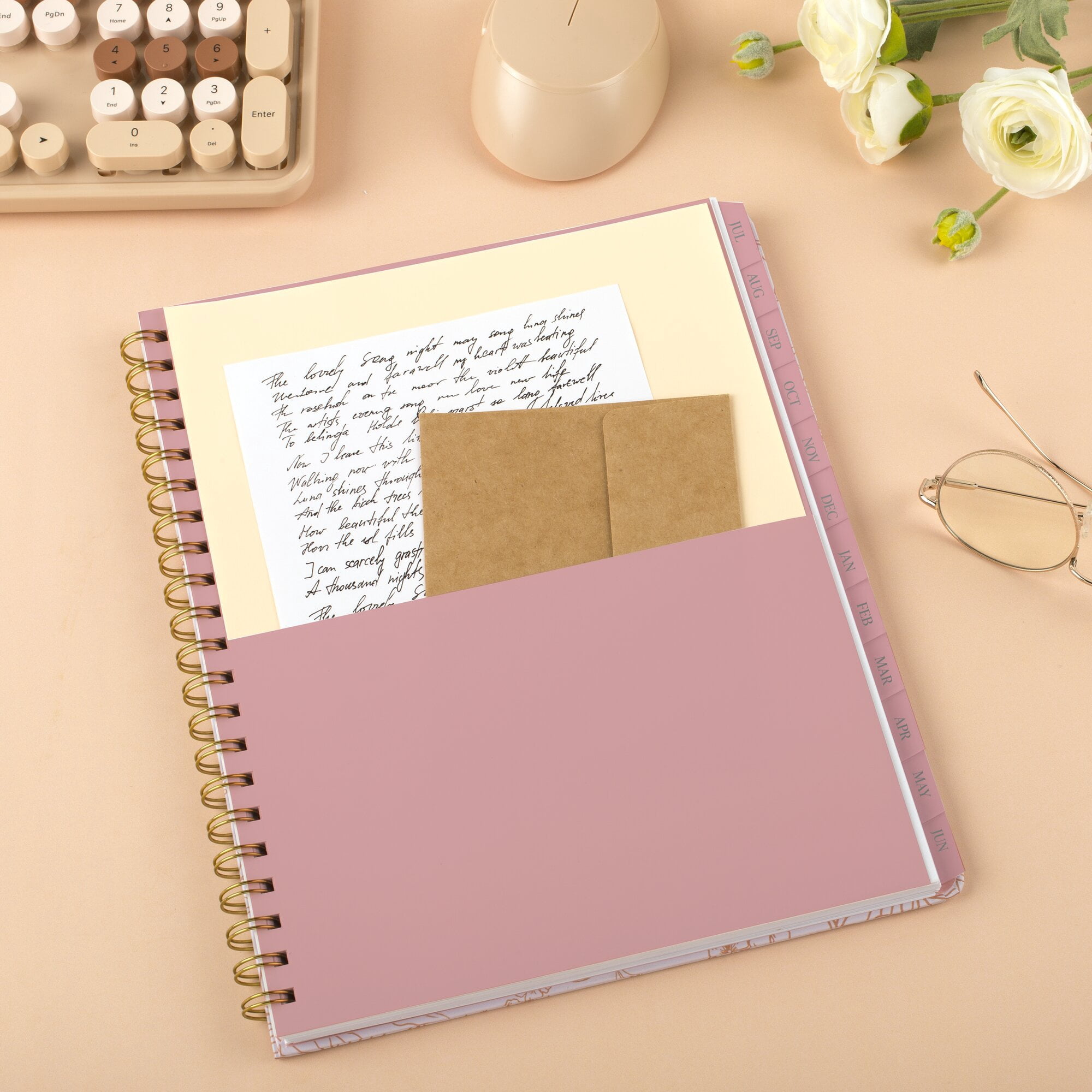 PenPillar for Mead Cambridge Academic 2026-2027 Weekly Monthly Planner Sketched