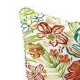 thumbnail image 6 of Jordan Manufacturing 46.5" x 24" Valeda Breeze Multicolor Floral Rectangular Outdoor Deep Seat Chair Cushion Set with Welt, 6 of 11