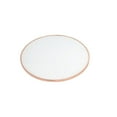 thumbnail image 2 of ACME Alivia Round Glass Top End Table in Frosted Glass and Rose Gold, 2 of 2
