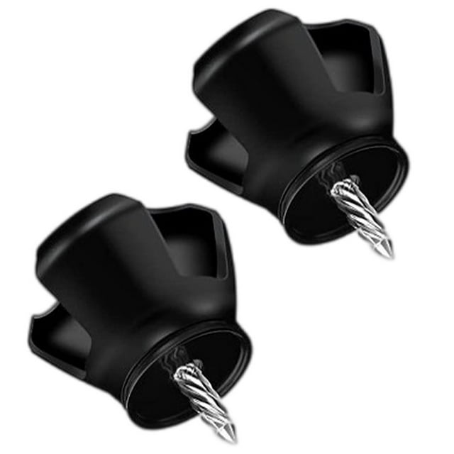 Balle de Golf à 3 Broches Accessoires de Golf Pick Up Cadeau de Golf pour Hommes Outil de Récupération de Balles - 2 Pcs