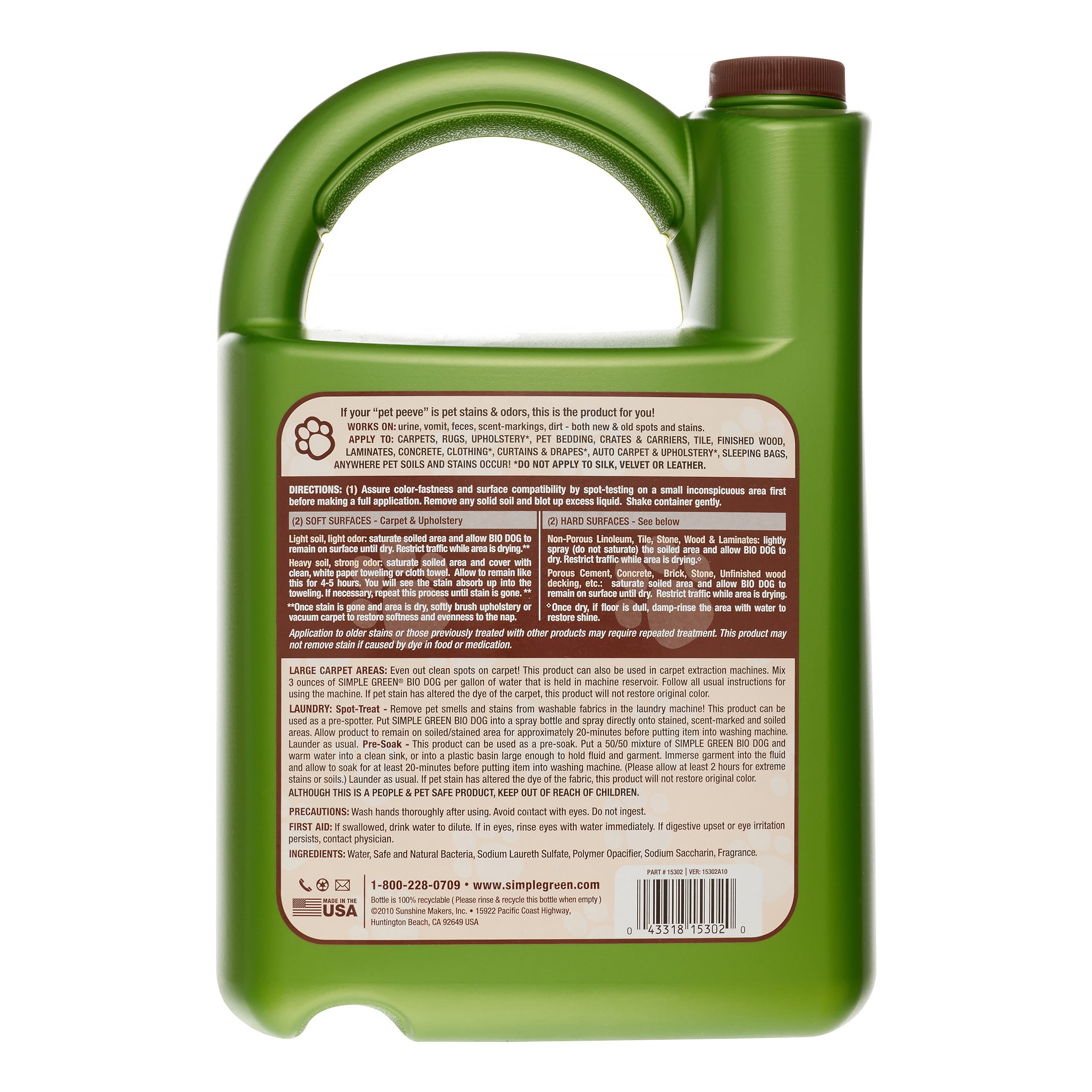 Simple green bio outlet dog