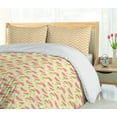 thumbnail image 5 of Ambesonne Fruit Duvet Cover Sets, Colorful Citrus Art, 2-Queen, Cream and Multicolor, 5 of 6