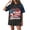 Dark Gray, variant on American Flag Tunics Women Patriotic Usa Flag V Neck Short Sleeve Shirts 250th Anniversary Independence Day Summer Blouse 3XL