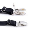 thumbnail image 7 of Men Shirt Stays Adjustable Elastic Shirt Garter Shirts Holder with Non-slip Locking Clamps, 7 of 7