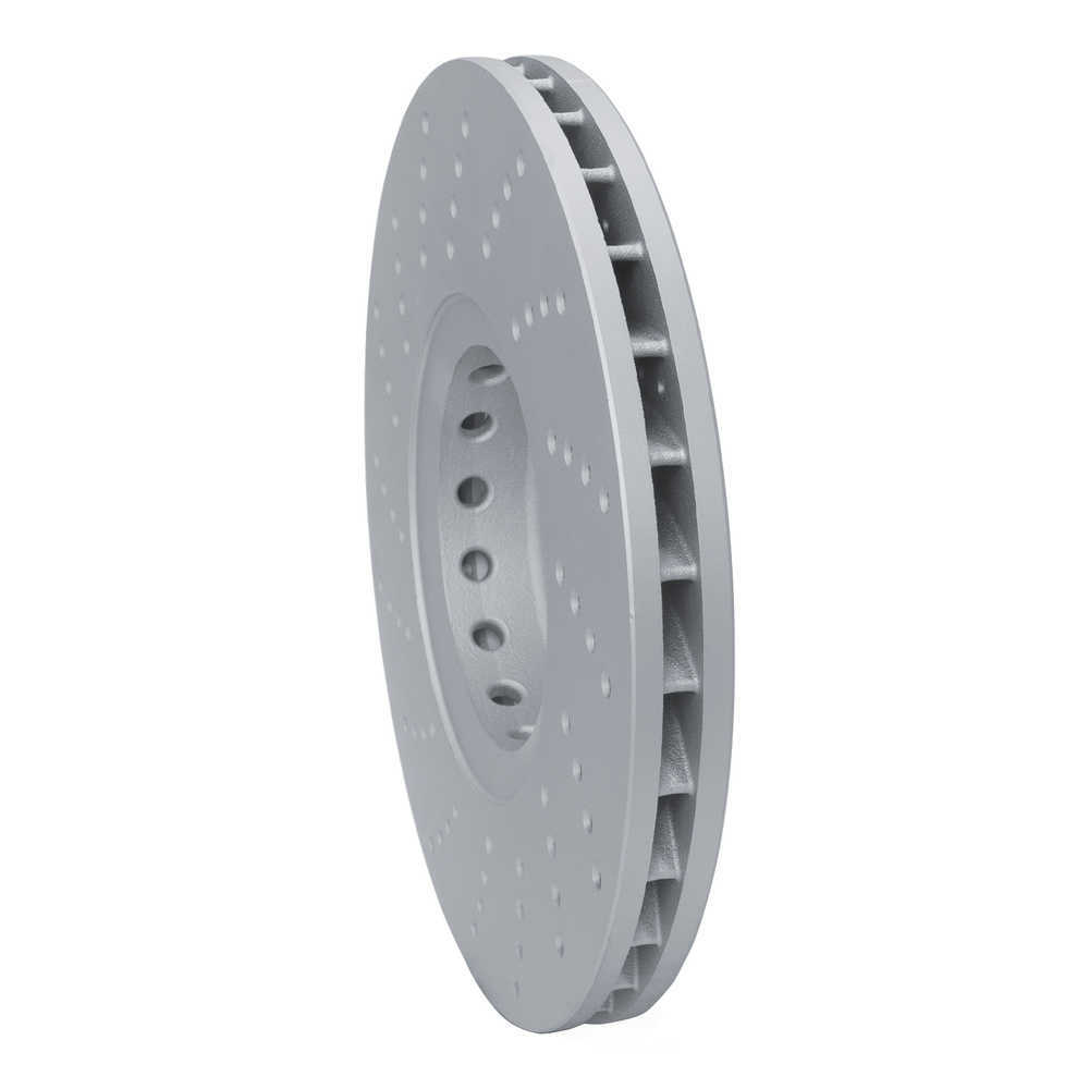 Dynamic Friction Company 920-31185D DFC Hi-carbon Alloy Geomet Coated Rotor - Drilled