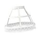 thumbnail image 1 of Estilo Vintage mujer 2 aros Pannier enagua ahueca hacia fuera Birdcage Ruffles Underskirt para Cosplay Lolita niñas vestido de novia Accesorios blanco Hugo Enagua de alforja para mujer, 1 of 10
