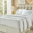thumbnail image 3 of Five Queens Court  Royal Fit 800 Thread Count 4 Piece Bed Sheet Set Sea Foam King, 3 of 5