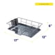 thumbnail image 4 of Juego de escurridor de platos de 3 piezas que ahorra espacio, organizador de cocina eficiente para secado y almacenamiento rápido, incluye soporte para cubiertos y escurridor, 4 of 6