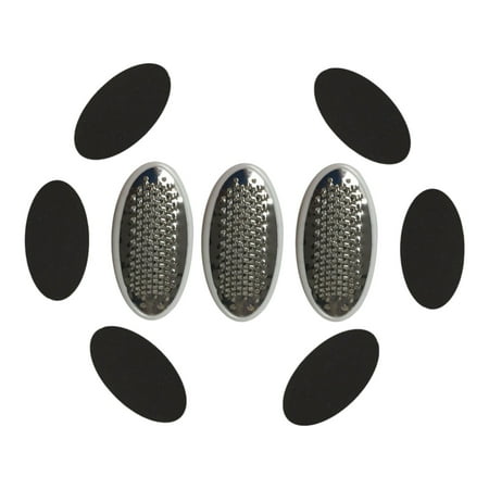 Ped Egg Replacement Blades with Emery Pads 3 each