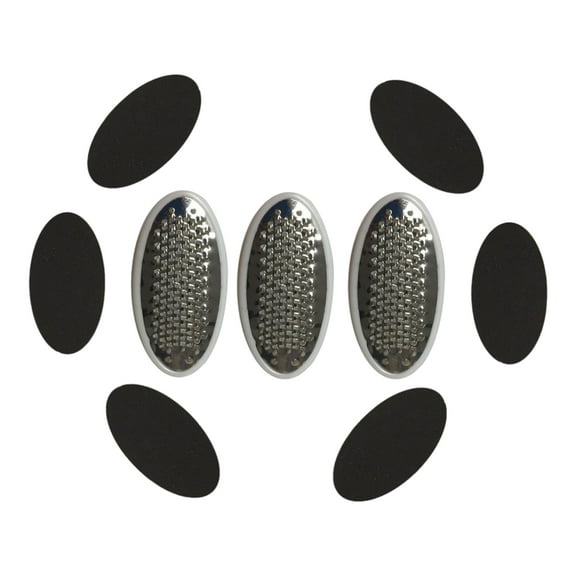 Ped Egg Replacement Blades with Emery Pads 3 each