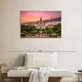 thumbnail image 2 of Elephant Stock New Orleans Cathedral Wall Art - Horizontal Canvas Wall Art - Living Room Wall Decor - Religion And Spirituality Canvas - Orange And Purple Decor - 36" x 24", 2 of 4