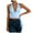 Blue, variant on yueewhu Women's Sexy Deep V-Neck Halter Crop Top Summer Beach Vacation Clothes Y2K Trendy Tank Top for Going Out Party (Yellow, M)