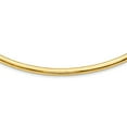 thumbnail image 2 of 14K Yellow Gold 6mm Domed Omega Necklace 18 Inch, 2 of 4