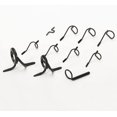 thumbnail image 1 of Woeilo 11pcs Fly Fishing Rod Guides Set, Fishing Tip Repair Kit, Hard Snake Guides and Tip Ring Hook Keeper, DIY Eye Rings for Rod Building or Repair Black 11pcs/Box, 1 of 3