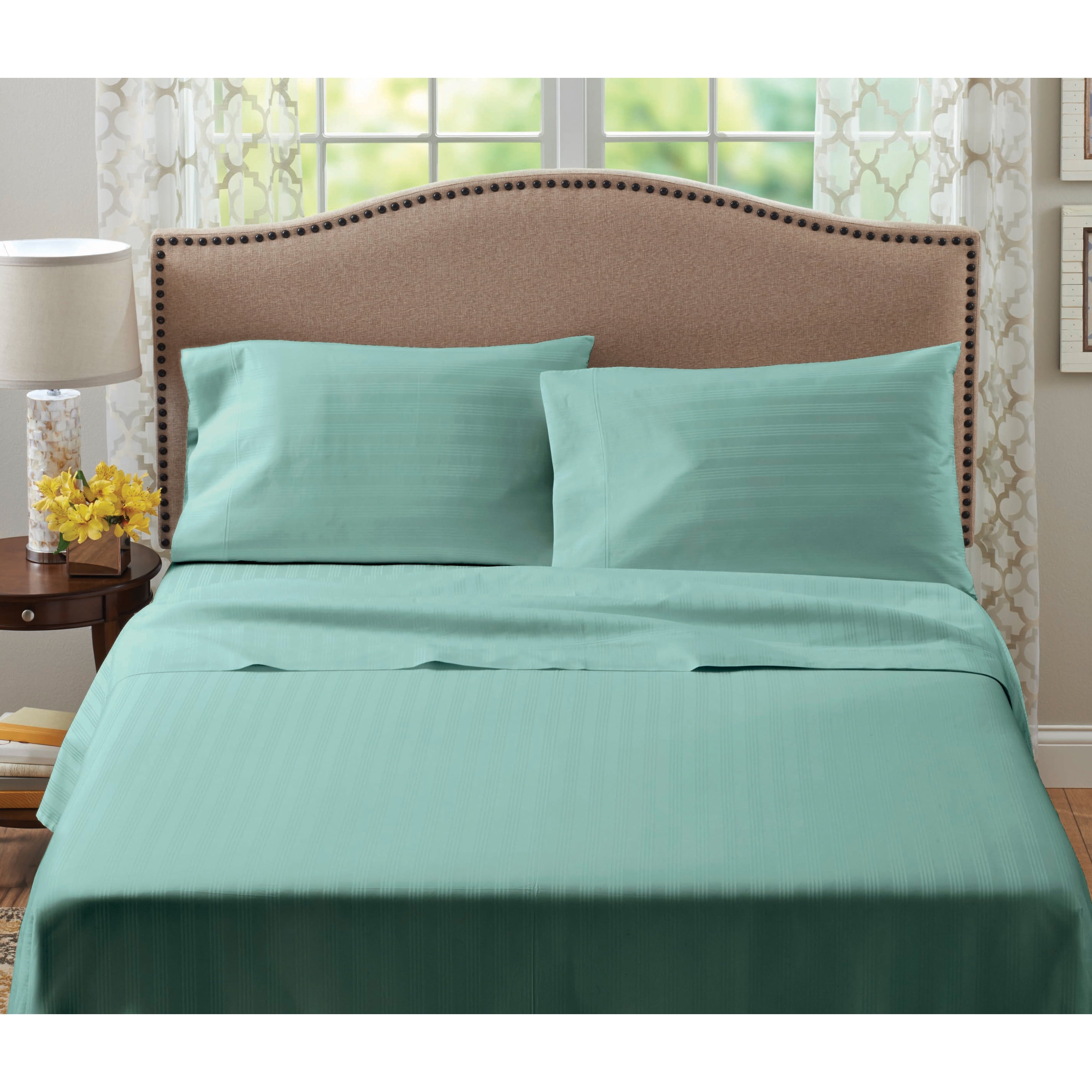 Better Homes and Gardens Damask Stripe 400Thread Count 100 Cotton