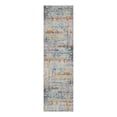 thumbnail image 2 of Unique Loom Budapest Collection Area Rug - Matthias (2' 7" x 9' 10" Runner Gray/Gold), 2 of 6