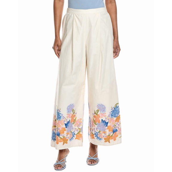 Vince Camuto womens Wide Leg Pant, xs, Tan