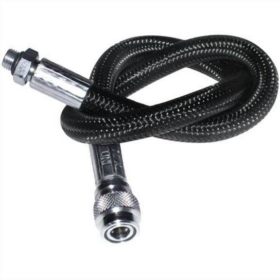 XS Scuba XS Scuba MiFlex BC Quick Disconnect Hose, Black