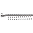 thumbnail image 3 of Utopia Alley Shower Hooks - Shower Curtain Rings for Bathroom - Rust Proof Shower Curtain Hooks for Shower Curtain or Liner - Set of 12, Polished Chrome, 3 of 10