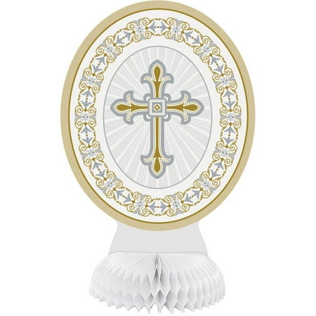 - Radiant Cross Religious Centerpieces, 8in, 3ct