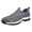 Dark Gray, variant on Mesh Sport Shoes for Men Breathable Wide Toe Sneakers Lightweight S𝗅ip On Athlet𝗂c Shoes Comfortable Non-S𝗅ip Workout Footwear Fashion Casual Walking Shoes