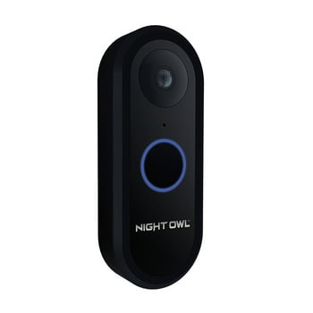 Night Owl 1080p HD Smart Video Doorbell with Angled & Flat ing Plates