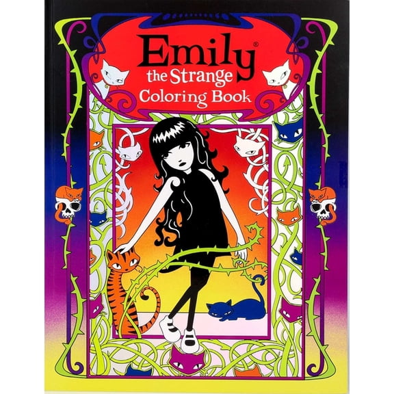 Emily the Strange Coloring Book, (Paperback)