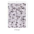 thumbnail image 7 of Contemporary Home Living 5' x 7' Geometric Patchwork Diamond Rectangular Area Throw Rug - Gray and, 7 of 7