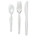 thumbnail image 2 of Dixie, DXECH0180DX7, Heavyweight Disposable Forks, Knives Teaspoons Keeper Pack Grab-N-Go by GP Pro, 180/Box, 2 of 12