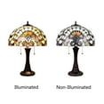 thumbnail image 3 of CHLOE Lighting CLAIRE Victorian-Style 2-Light Dark Bronze Finish Table Lamp 16" Wide, 3 of 5