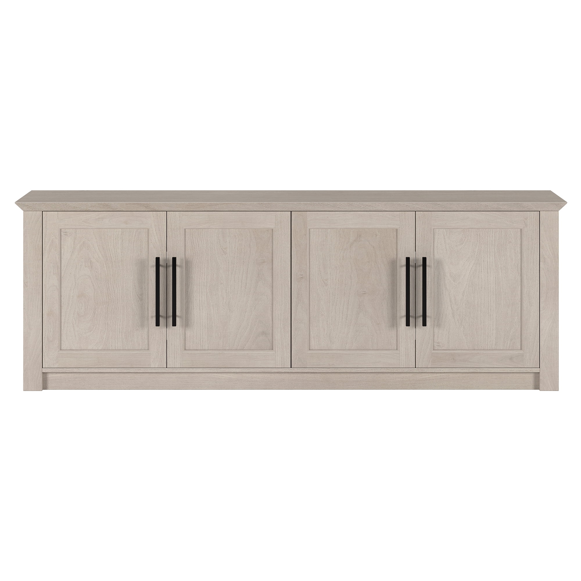 Thornwell Rectangular TV Stand for TV's up to 78" in Alder White