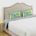 thumbnail image 5 of GZHJMY Fruits Satin Pillowcase for Hair and Skin, Soft and Cozy Cooling Smooth Pillow Cover with Envelop Closure, Standard Size 20x26in Home Decor, 5 of 7