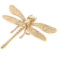 thumbnail image 5 of Dresser Drawer Pulls Brass Cabinet Pull Dragonfly Shape Sophisticated Home Decor Easy Opening And Closing 8.00X6.80X2.30CM 1Set, 5 of 5