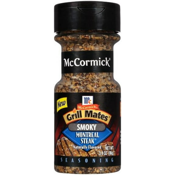 McCormick Grill Mates Smoky Montreal Steak Seasoning 3.4 oz (Pack of 3)