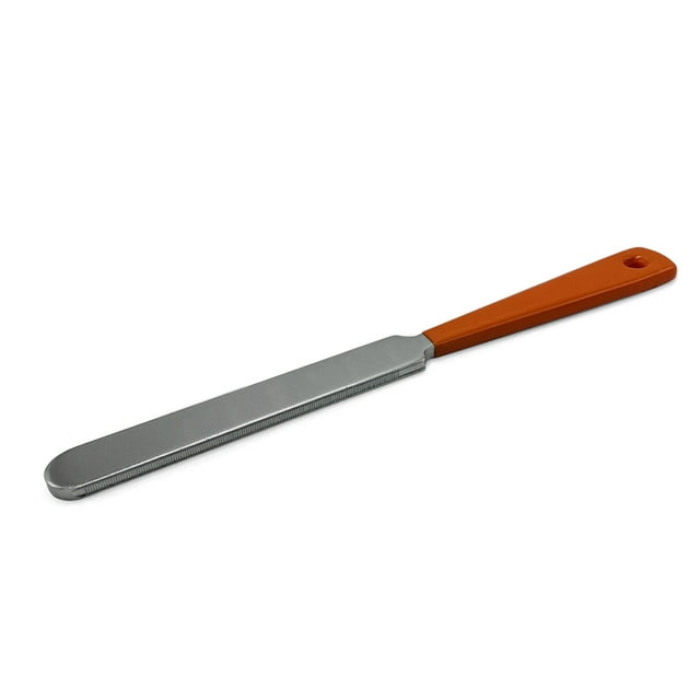 Yeacher Stainless Steel Guitar Fret File with Handle Guitar Maintenance Tool Luthier Tool