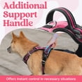 thumbnail image 4 of Arnés para perros Rabbitgoo Upgrade Medium Rosa Talla M, 4 of 8