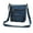 Multicolor, variant on Crossbody Bags for Women,Vertical Rectangular Type Purses for Women,Zippered Hidden Pocket Shoulder Bag,Dark Blue