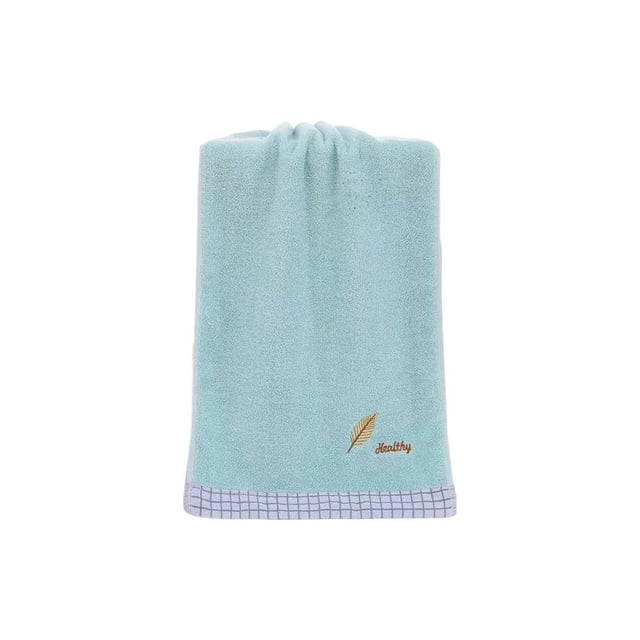 Towel Leaves Embroidered With Letters Absorbent For The Home Home Partner Face Hand Towel