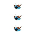 thumbnail image 2 of VONKY 1/2/3/5 Stylish Animal Hammock Wide Application For All Types Of Pets Sturdy And Durable blue small20*20cm 3PCS, 2 of 6
