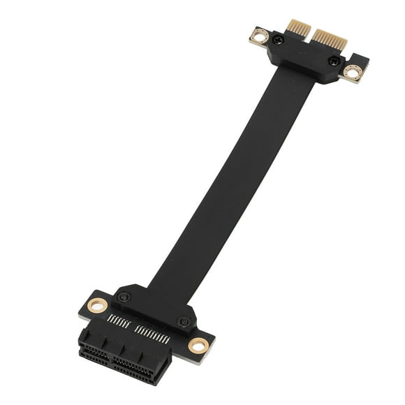 Câble d'Extension 8Gbps PCIe X1 pour Cartes de Données Sonores, Transfert de Données Rapide PCIe 3.0 X1 vers X1, Déplace Vos Appareils PCIe X1 Sans les Fixer de Manière Permanente à la Carte Mère, Stable