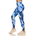 thumbnail image 3 of Reebok Women’s Printed Evolution High Rise 7/8 Leggings with Side Pockets, Sizes XS-XXXL, 3 of 6