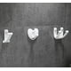 thumbnail image 2 of ensemble De Trois Pices De Patre Murale Pliante Cache (blanche), Patre Murale Pour Enfant, Patre Pour Charpe, Porte-monnaie, Cl, Chapeau, Sac, For, 2 of 5