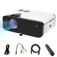 thumbnail image 1 of Proyector Portátil SAANTE 4500 Lúmenes LED 1080P con Altavoz y Control Remoto, 1 of 7