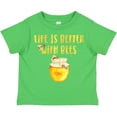 thumbnail image 3 of Inktastic Life's Better With Bees 2 Boys or Girls Toddler T-Shirt, 3 of 5