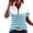 Purple, variant on Kezqiaxn Womens Plus Size Tops Striped Short Sleeve Collared Work Shirts with Zipper Business Dressy Work Blouses